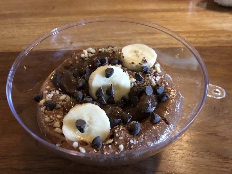 mousse banane